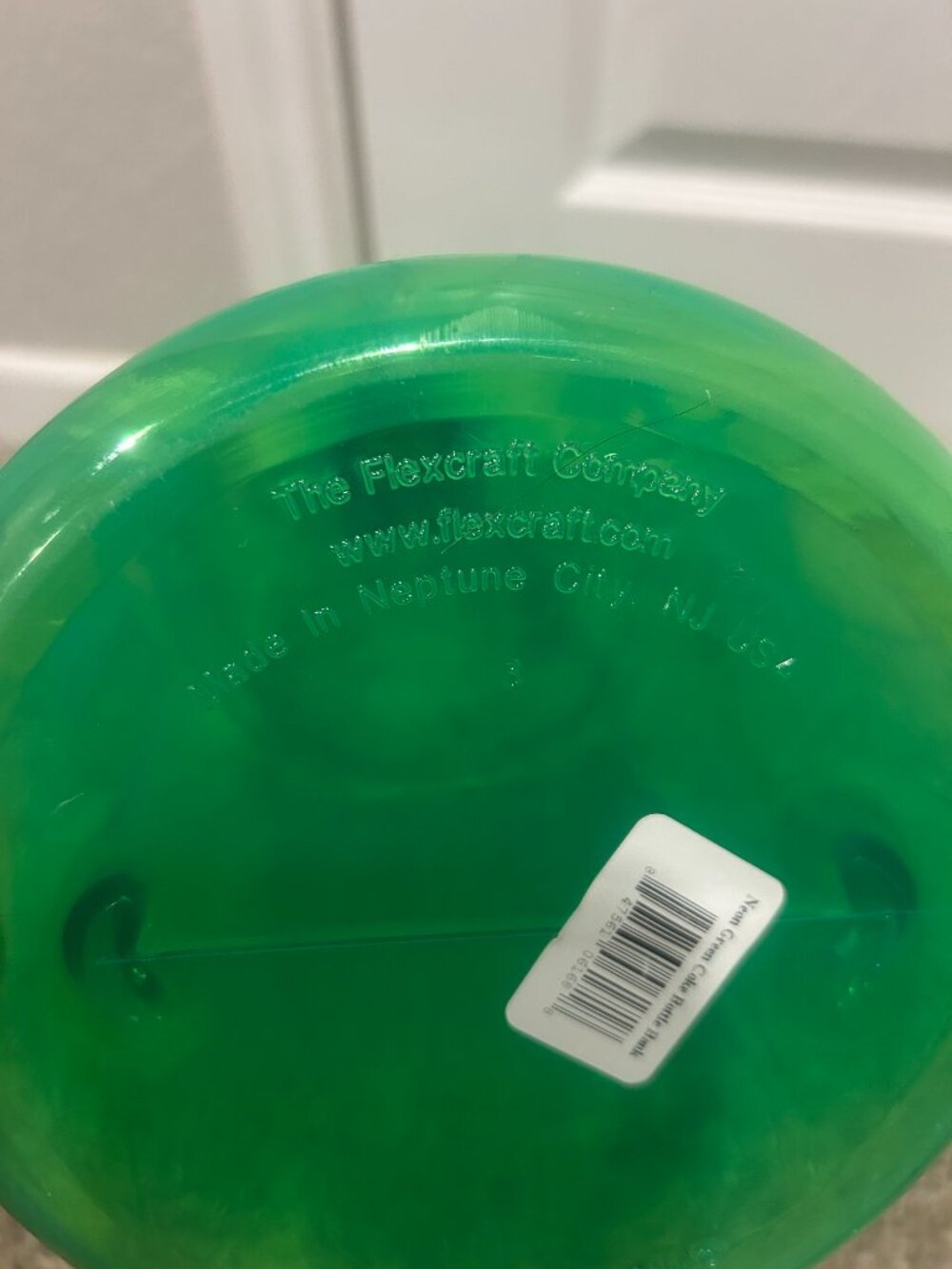 Neon Green Coke Bottle Money Bank 23" Tall - Picture 5 of 5
